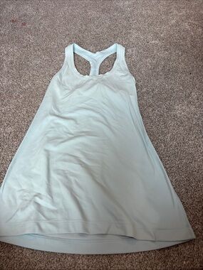 lululemon athletica Light Blue Racerback Tank